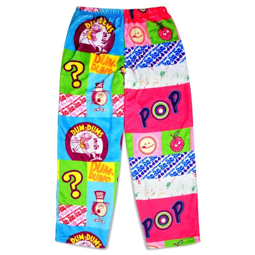 patchwork dum dum wrapper Plush Pants