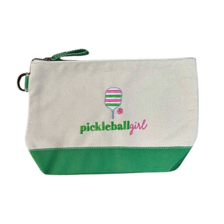 Pickleball Girl Doodle Pouch