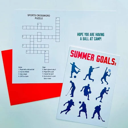 summer goals Greeting Card
