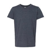 Bella + Canvas Youth Unisex Tee Navy heather color