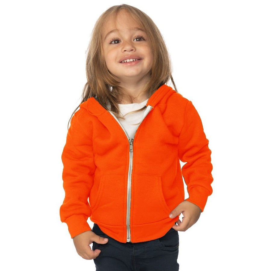 Infant Fashion Fleece Neon Zip Hoody