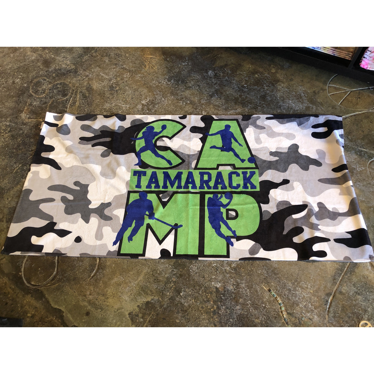Boys Custom Tamarack Towel Camo