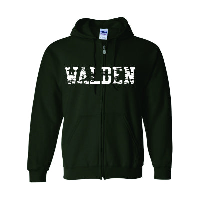Walden Distressed Full Zip Hoodie
