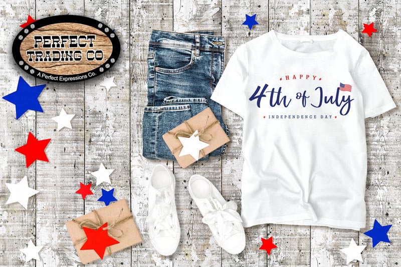 Start the fourth with a bang! Get your custom 4th of July Swag!