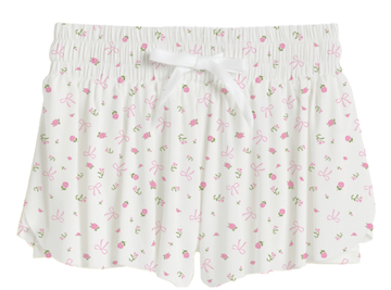 pink bow fly away short