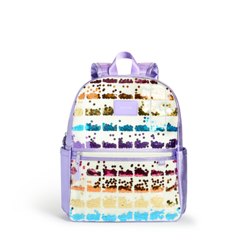 lilac quilted sequin