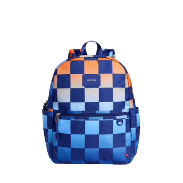 gradient checkerboard backpack