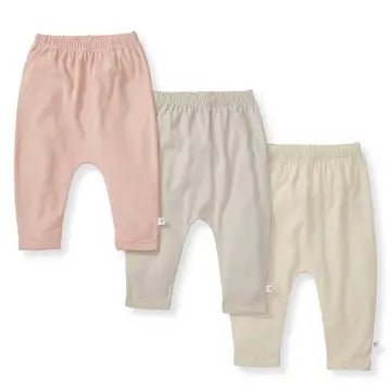 organic solid baby pants-girls