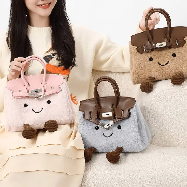 jellykin plush handbag