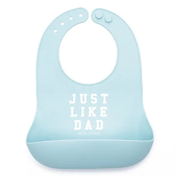 just like dad bib