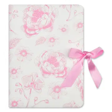 pretty pink toile journal