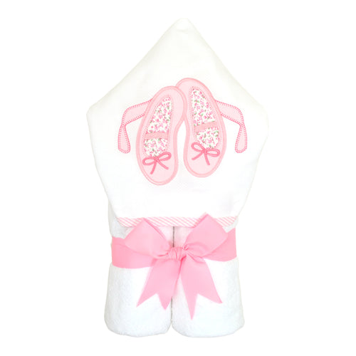 Ballet Shoes Hooded Towel