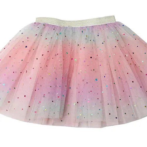 cotton candy moon and stars tutu