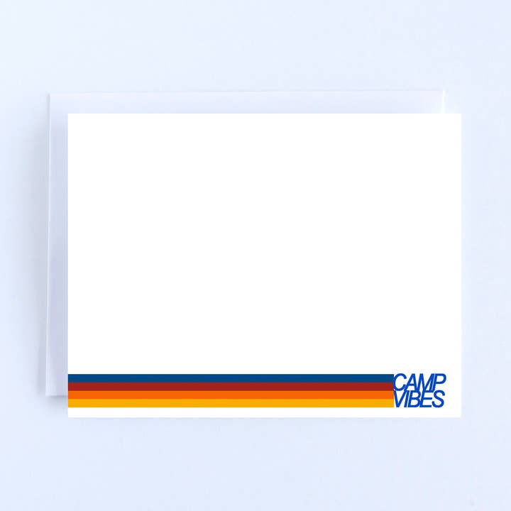 blank camp cards-retro stripe