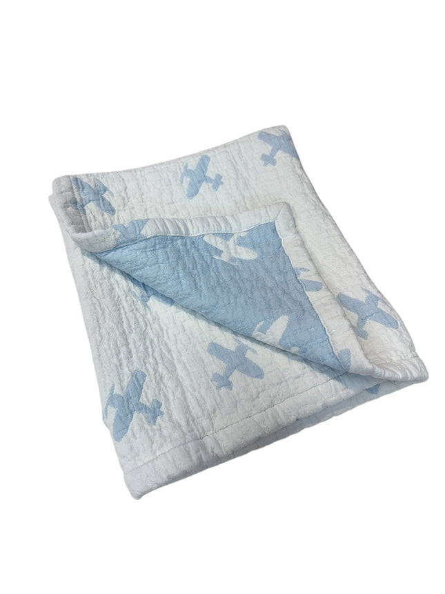 Airplane Baby Blanket