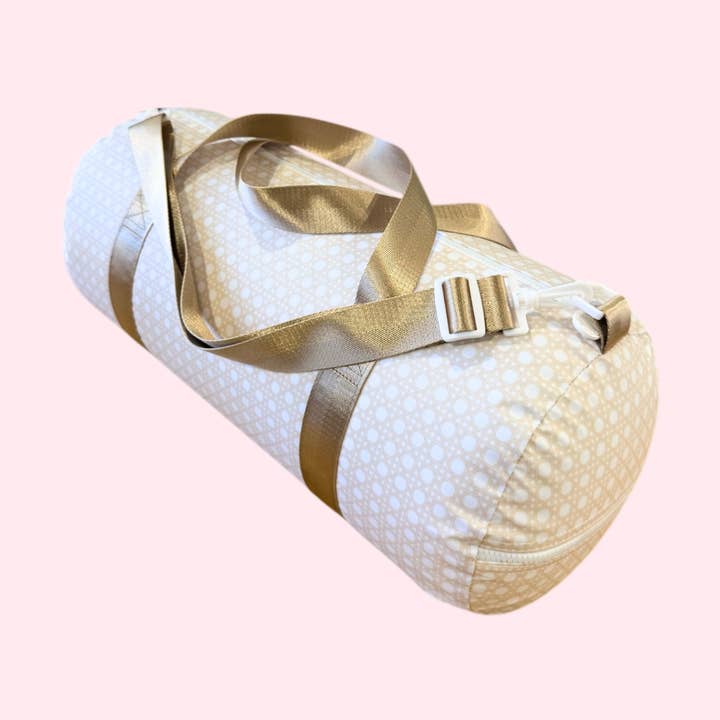 champagne bungalow weekender duffel