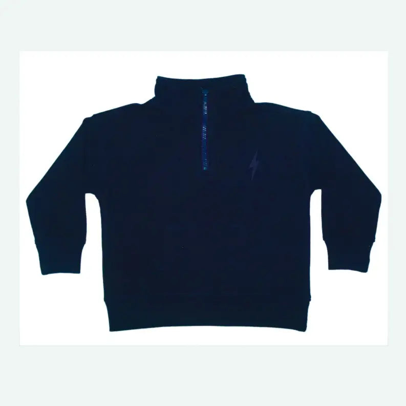 1/4 zip pullover-navy
