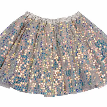 silver sequin tutu