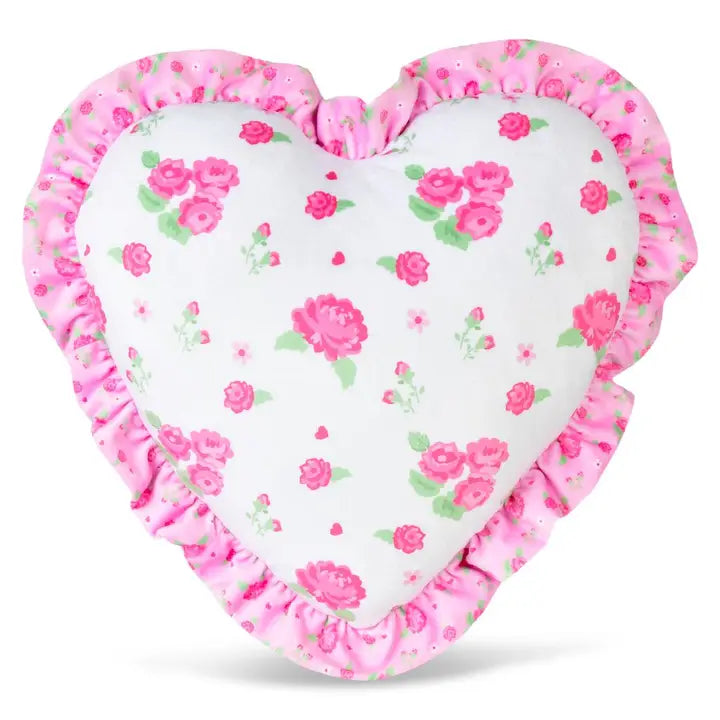 pretty in pink plush pillow