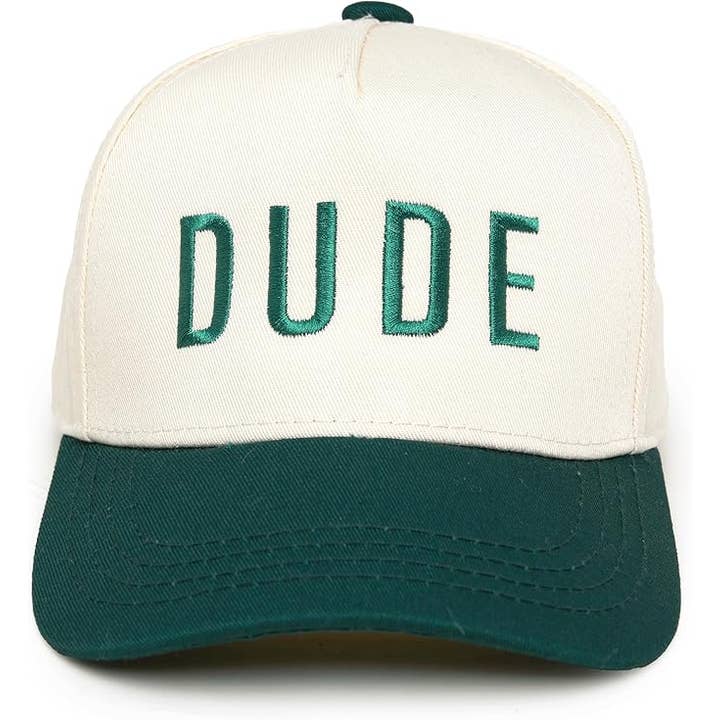 Two Tone Vintage Cap - Dude