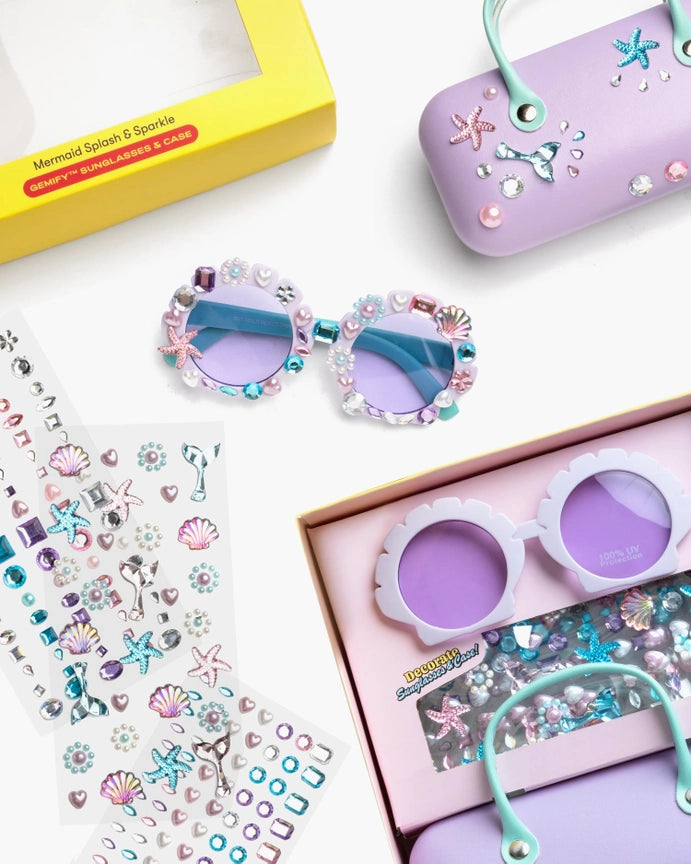 mermaid splash and sparkle sunglasses