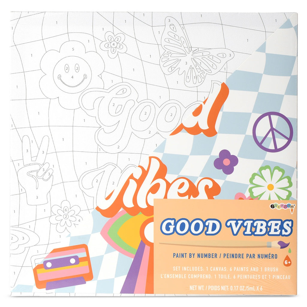 good vibes paint by numbers