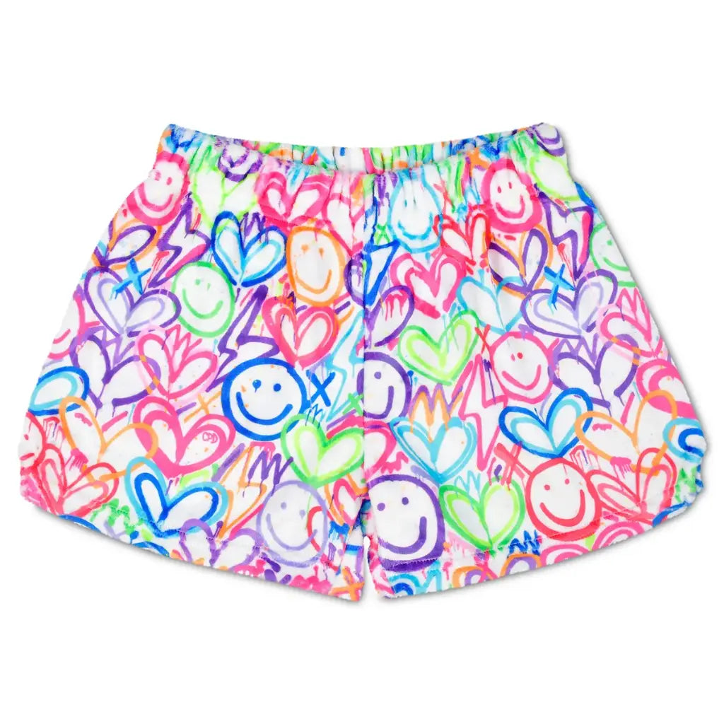 Corey Paige plush shorts
