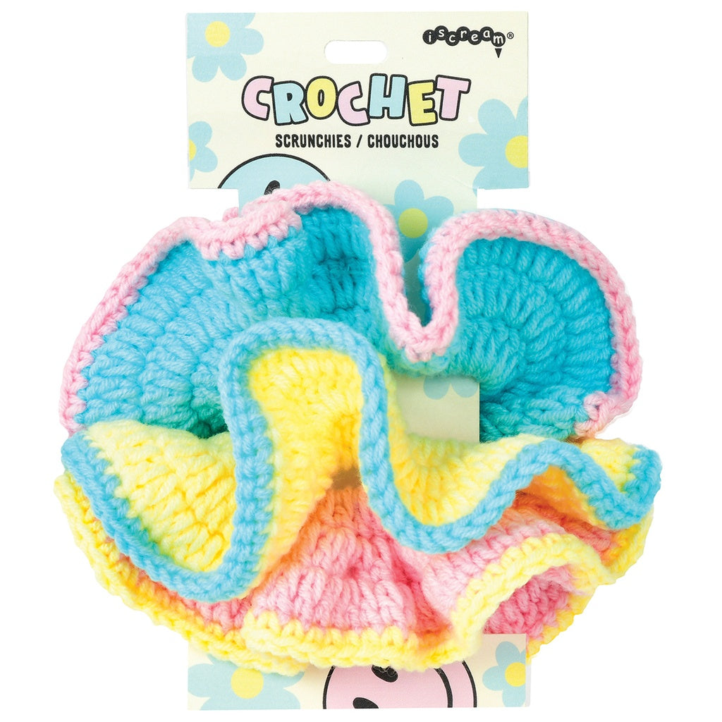crochet scrunchie set