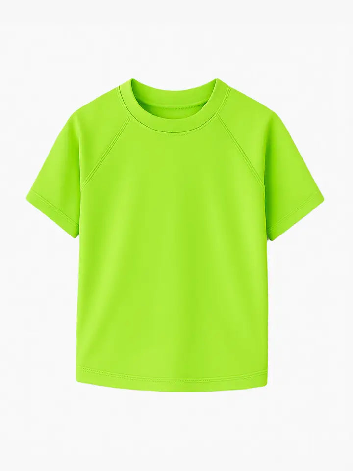 neon lime rashguard boys