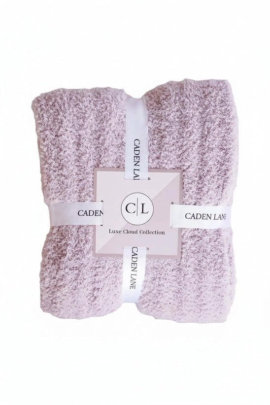 CuddleLane™ Luxe Blankets | Dusty Purple