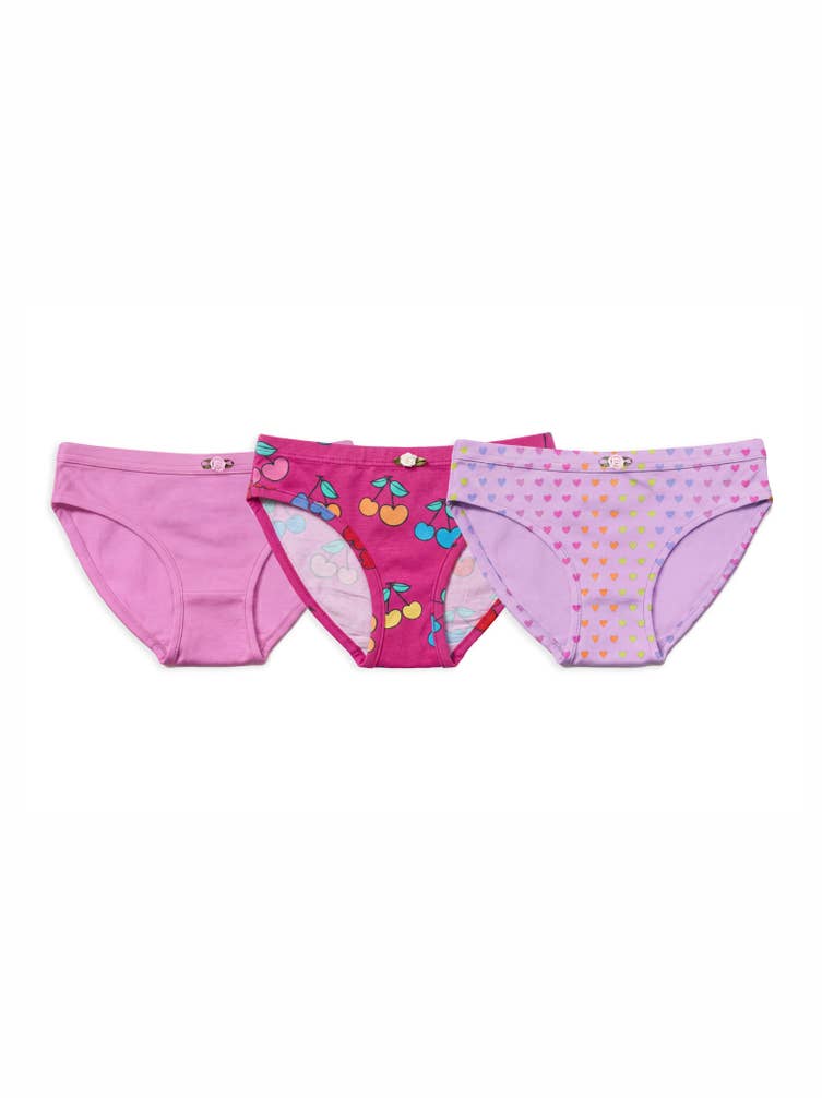 Girls Underwear 3 Piece Set