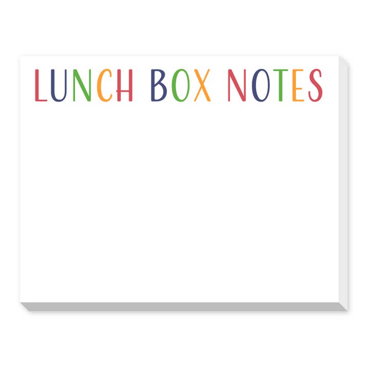 Lunch Box Notes Notepad