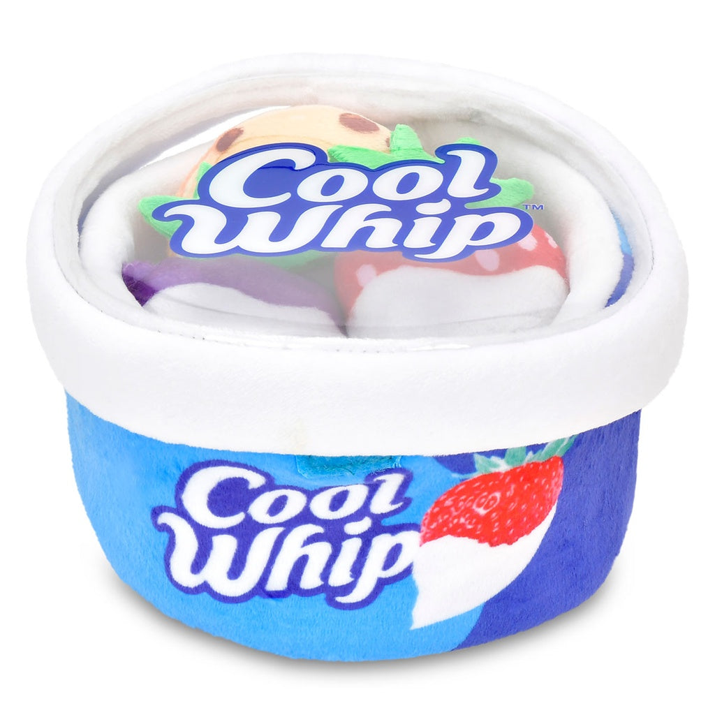 cool whip packaging plush
