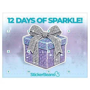 12 days of sparkle stickers
