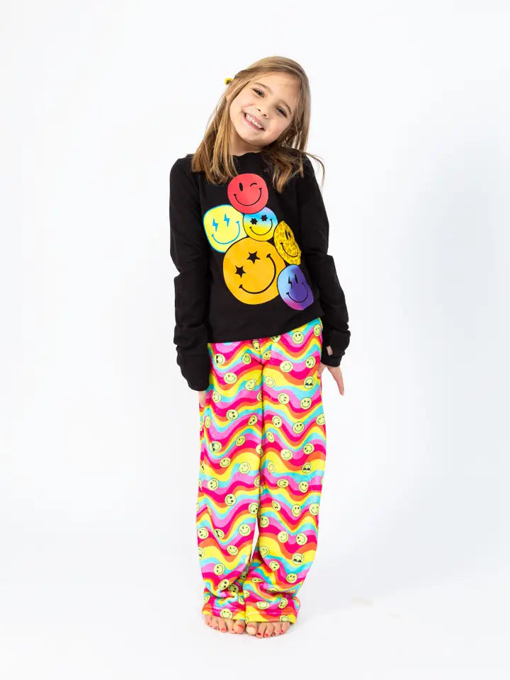 groovy smiles plush pant