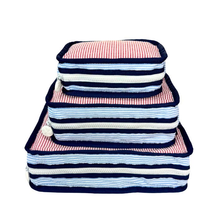 Yankee Doodle Seersucker Stacking Set