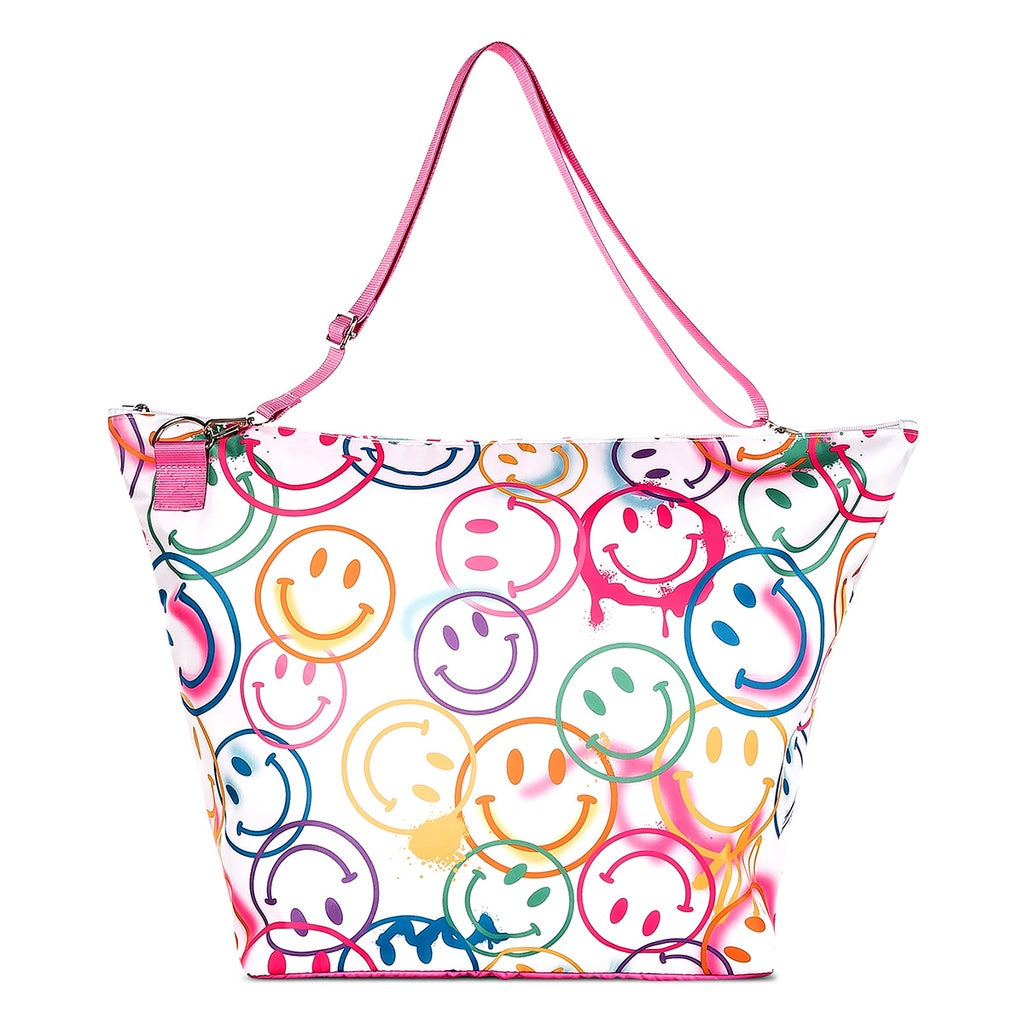 smiles weekender bag