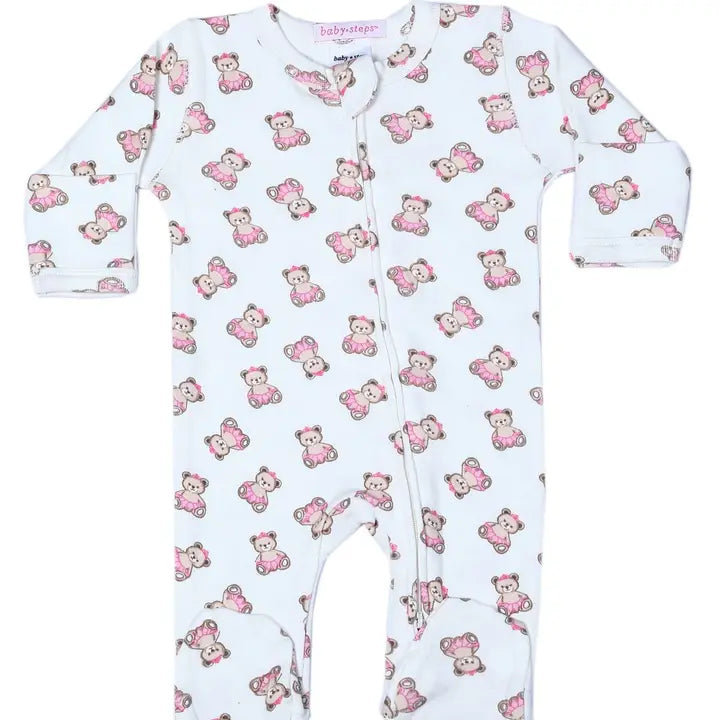 princess bear footie