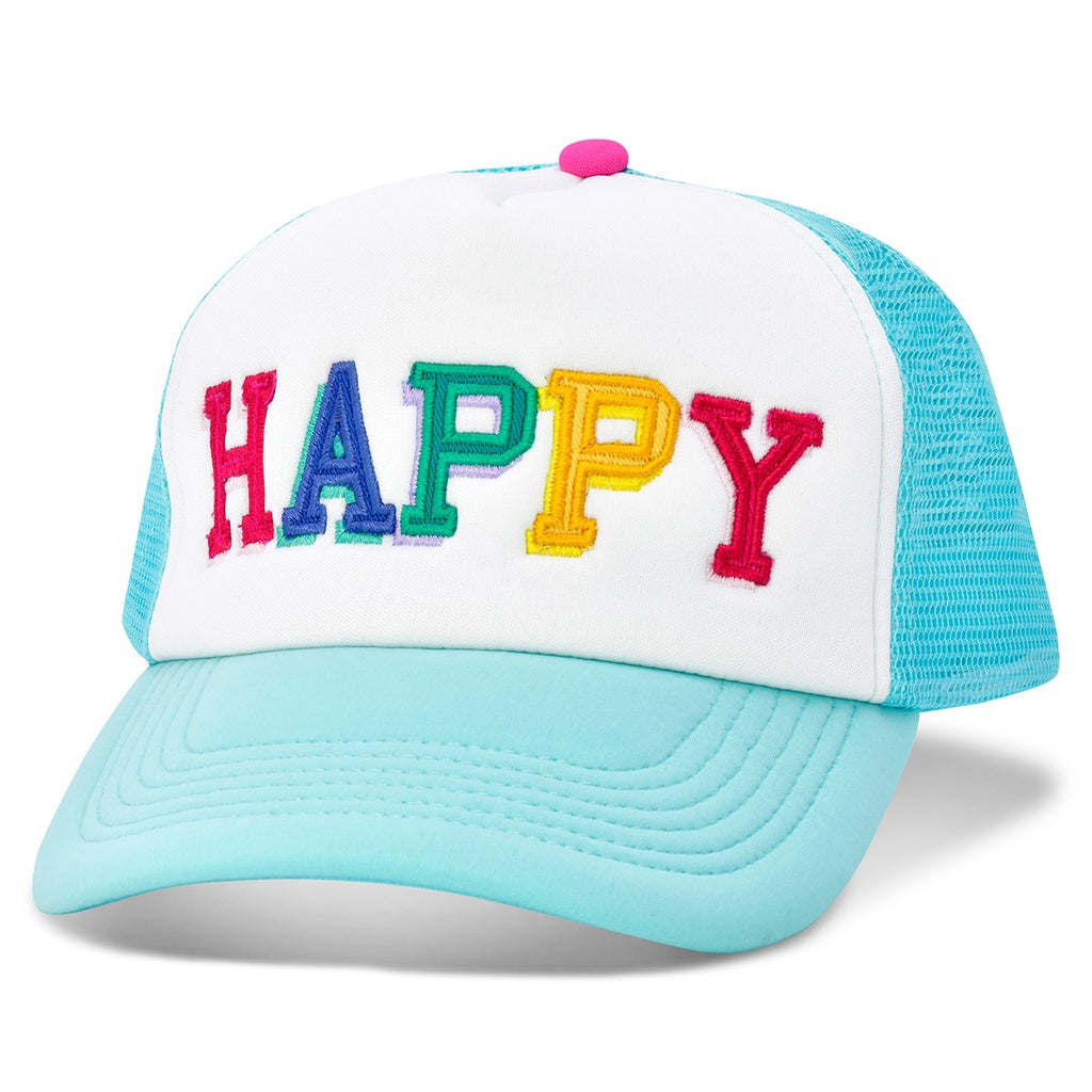 happy trucker hat