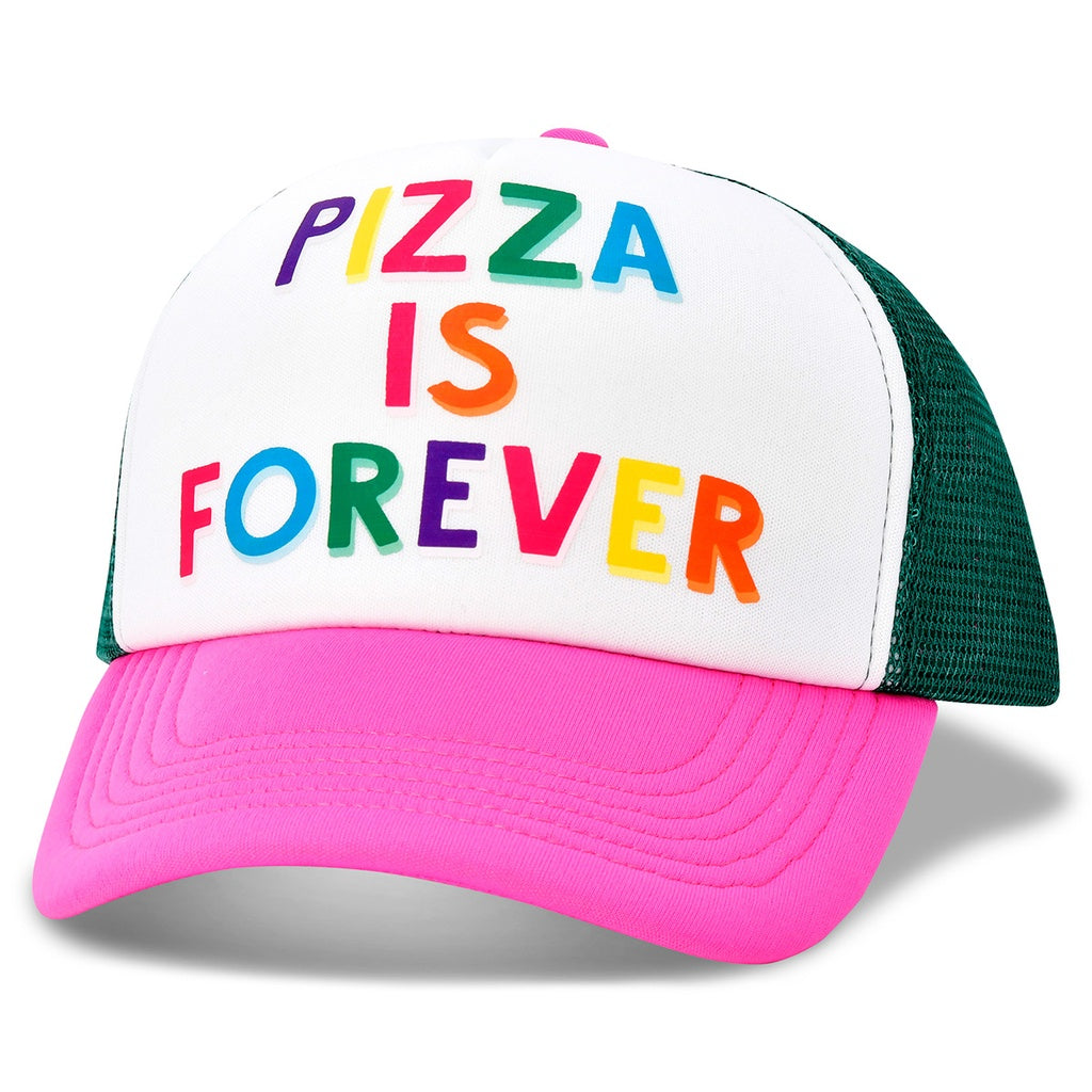 pizza trucker hat