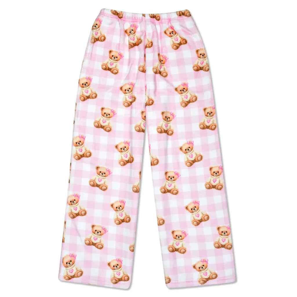 beary coquette plush pant