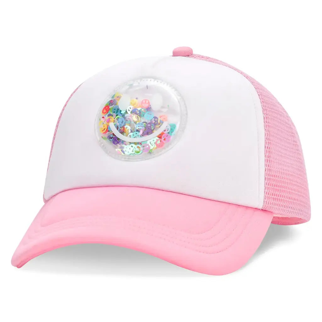 pretty smiles trucker hat