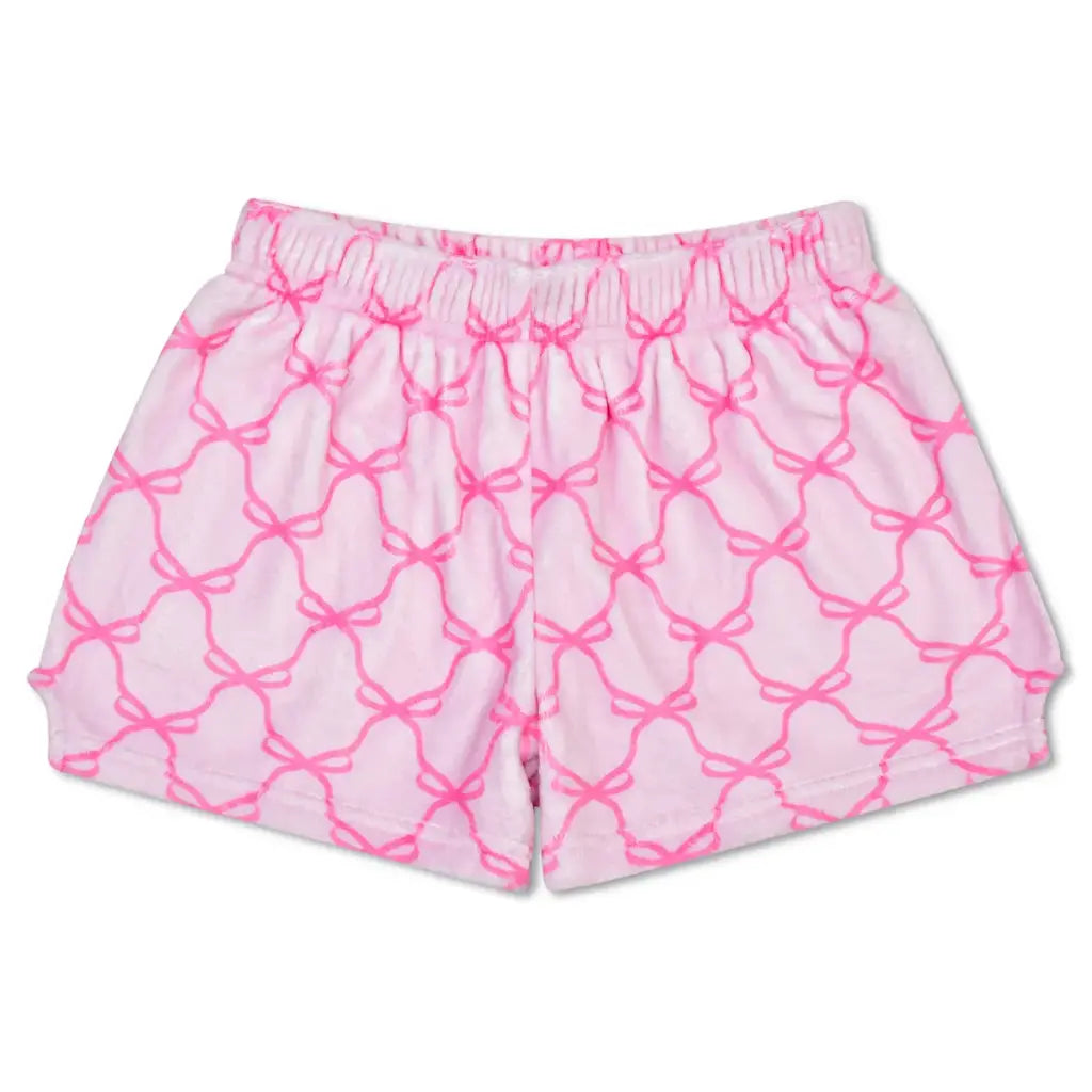 sweet trellis plush bow short