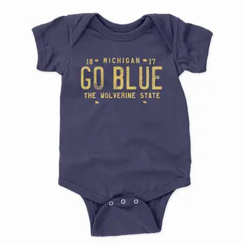go blue onsie