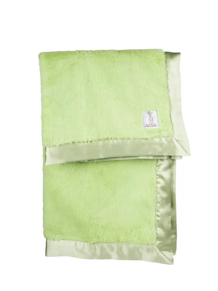 luxe macaron stroller blanket 29x35
