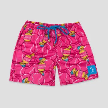 bubbles and doubles mesh short