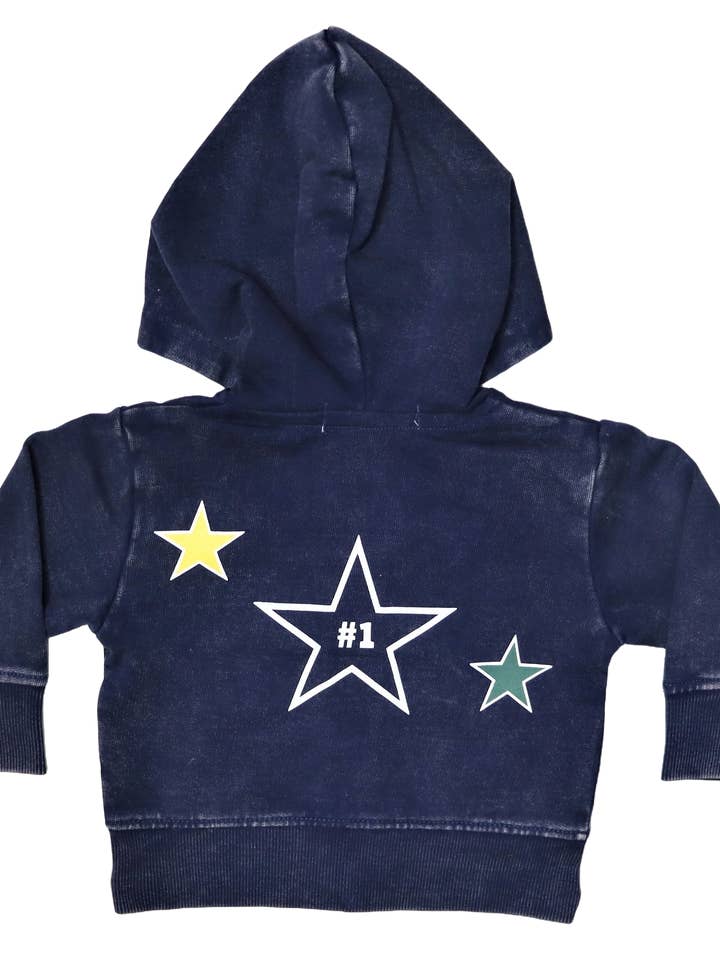 Baby Zip Hoodie - Patches