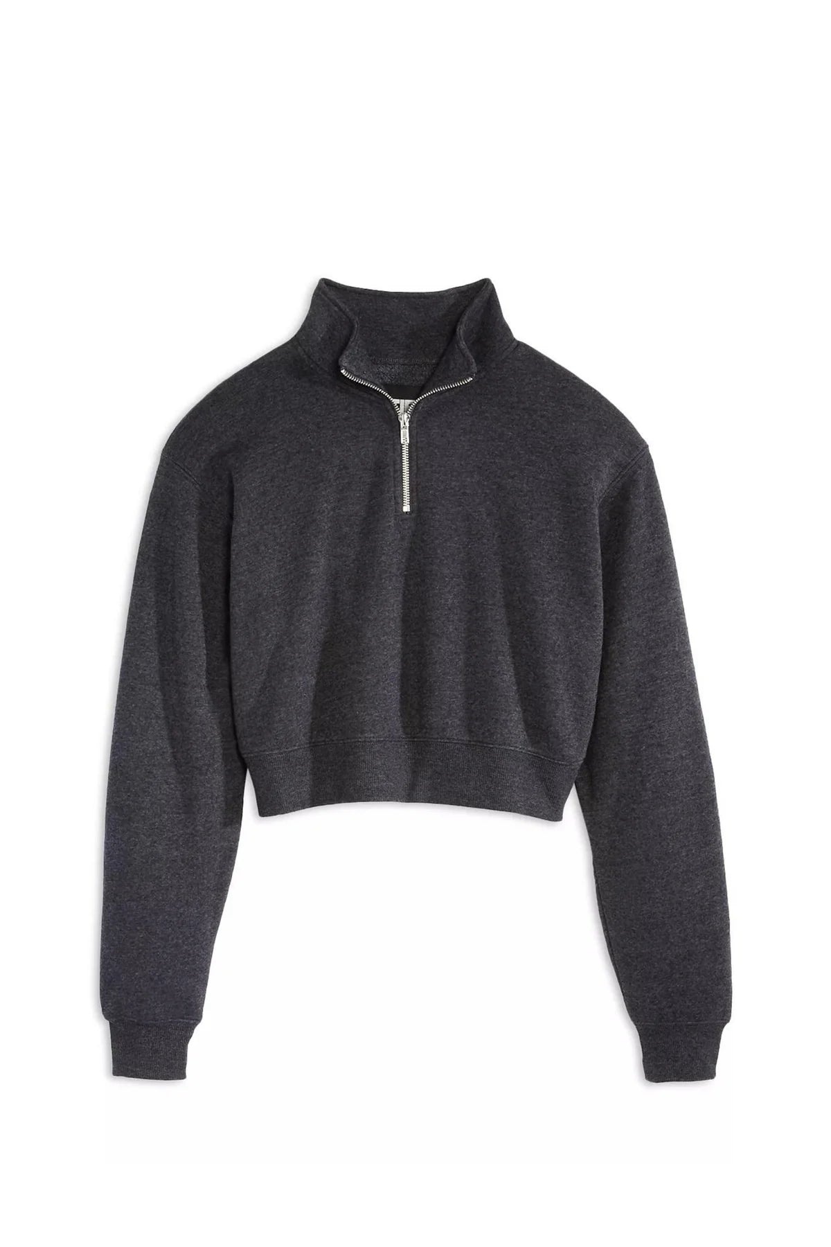 dylan 3/4 zip htr charcoal