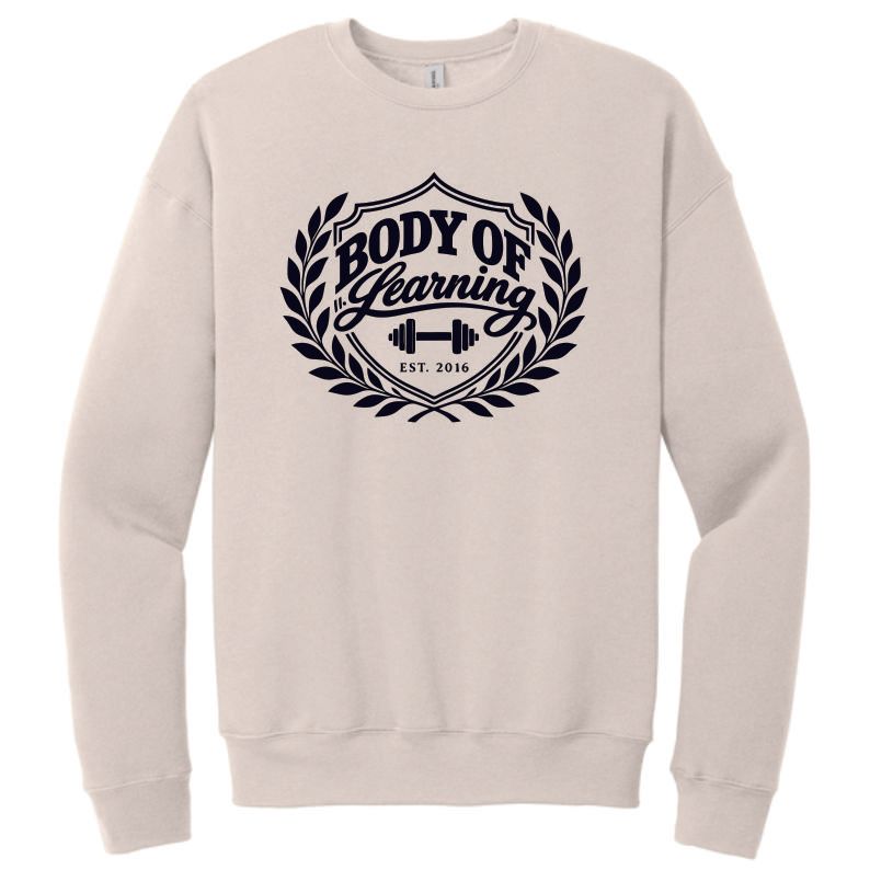 BELLA+CANVAS Unisex Sponge Fleece Drop Shoulder Sweatshirt-Heather Dust