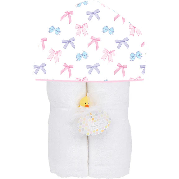 Deluxe Hooded Towel-Bows
